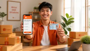 6 Langkah Cara Buat Toko di Shopee Lewat HP Langsung Jualan