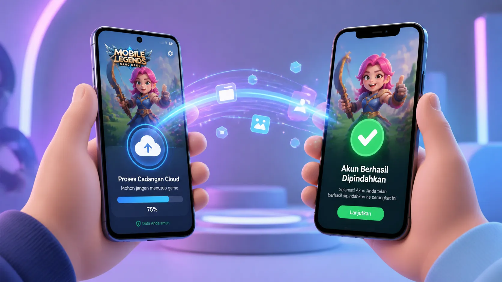Cara Memindahkan Akun Game ke HP Baru Android dan iPhone