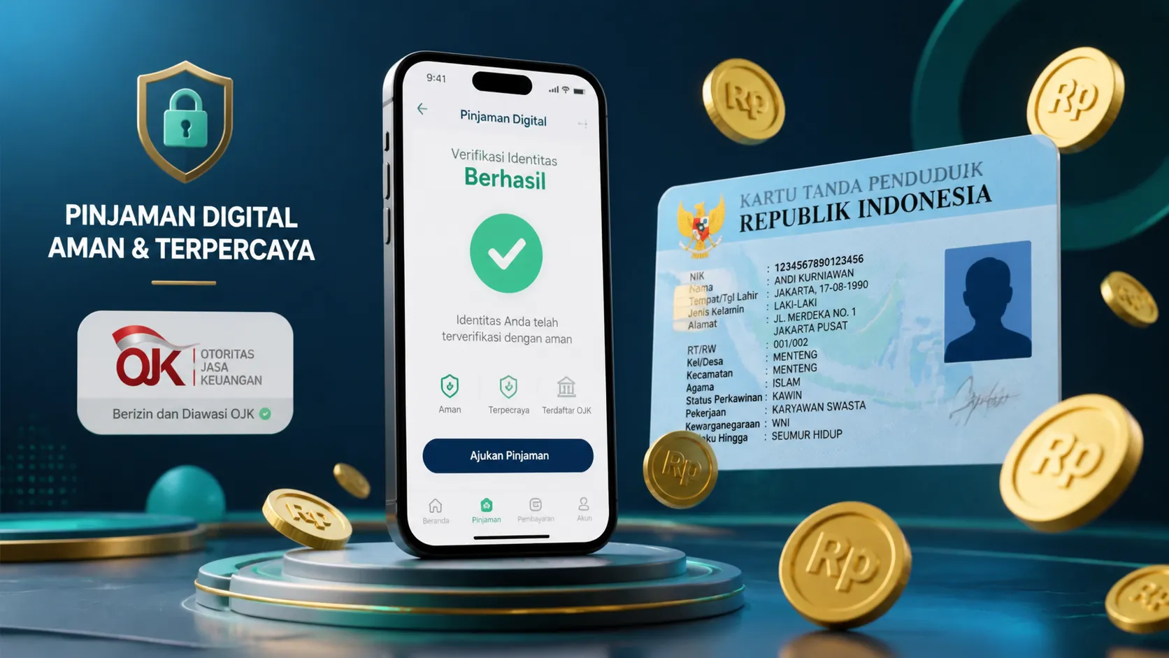 Cara Pinjam Uang di Platform Resmi OJK 2026: 6 Langkah Aman