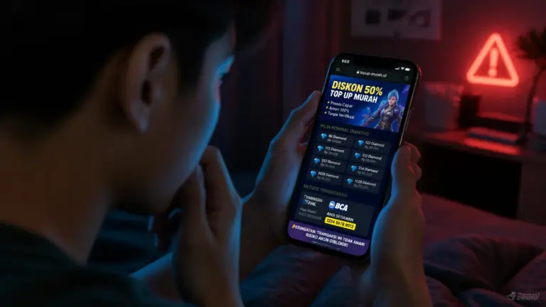 Ciri-ciri Situs Top Up Penipuan: 9 Tanda dan Cara Cek