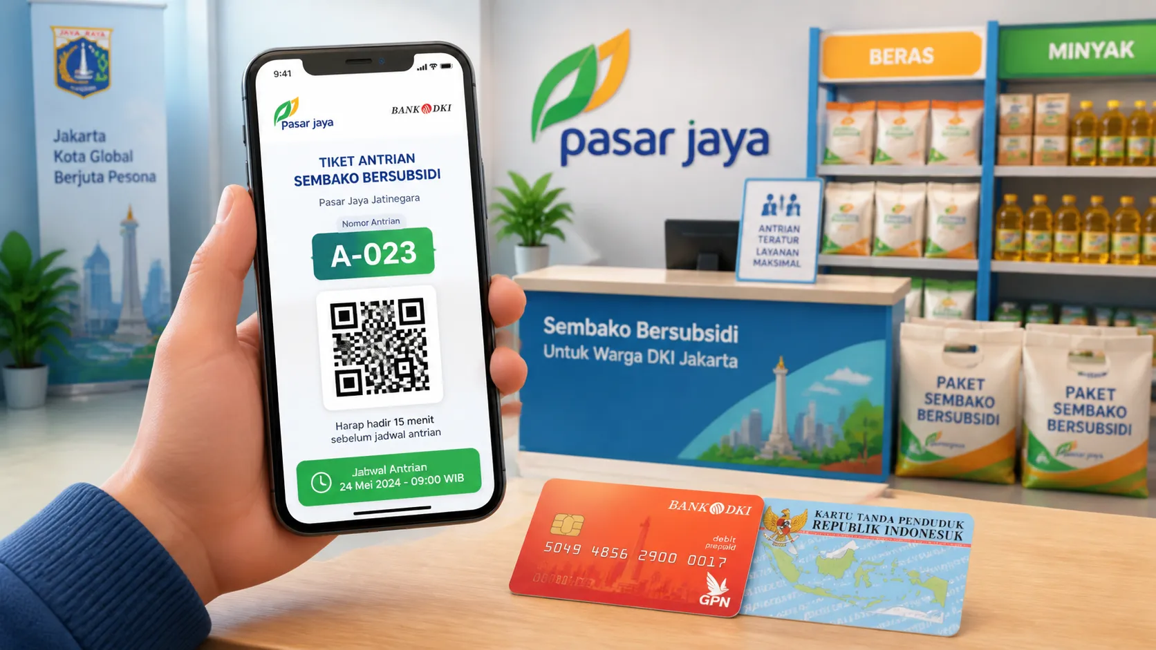 Link Antrian Sembako KJP 2026: 4 Langkah Daftar Online