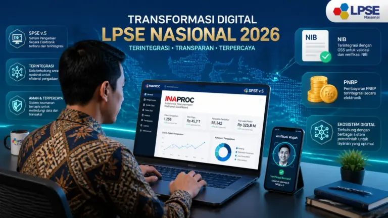 LPSE Nasional 2026: Panduan Akun INAPROC, SPSE v.5, dan Tarif PNBP