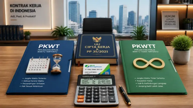 Perbedaan PKWT dan PKWTT 2026: Tabel, Rumus, dan Simulasi Biaya